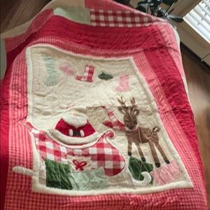 Twin Christmas quilts from PB Kids